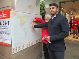 Infostand zur Veranstaltung Meine Stimme für Vernunft I