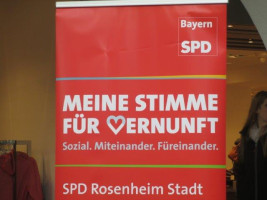 Infostand zur Veranstaltung Meine Stimme für Vernunft II