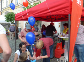 Fest der Demokratie in Rosenheim _ SPD Infostand_Teil 3