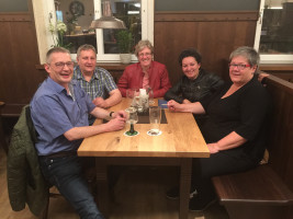 Die Rosenheimer Delegierten beim gemütlichen Beisammensein