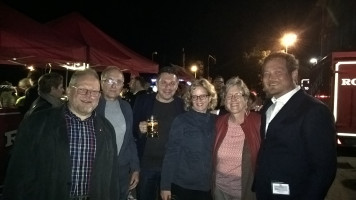 Elisabeth Jordan zusammen mit Natascha Kohnen und Uli Grötsch, dem neuen Generalsekretär der BayernSPD