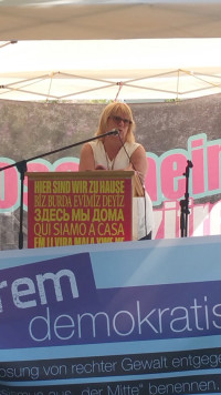 Die ehemalige Bundestagsabgeordnete Angelika Graf