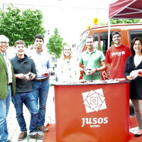 Juso-Bus in Rosenheim