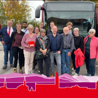 Mitglieder des Vorstands und der Stadtratsfraktion der Rosenheimer SPD 