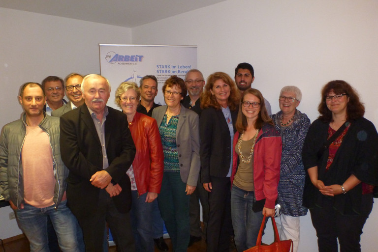 Besuch pro Arbeit