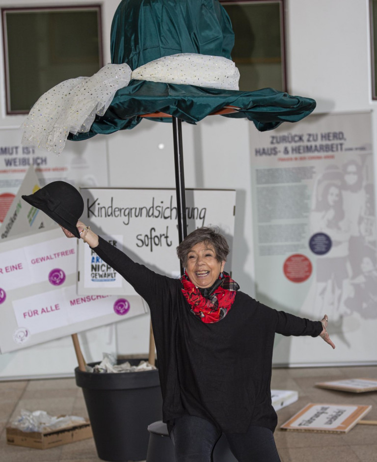 Susanne Kieslinger, ASF-Vorsitzende im UB Rosenheim-Stadt zum Internationalen Frauentag